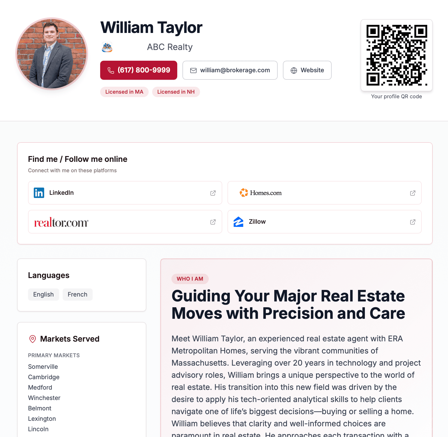 BestAgents Profile Editor - Your single source of truth